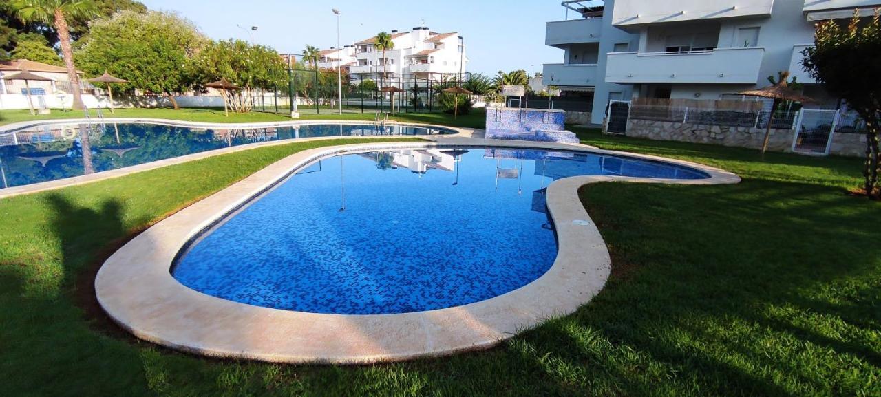 Denia Beach Apartment Jardin Privado Y Piscina Ел Вергер Екстериор снимка